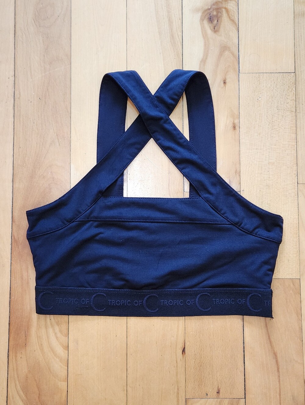 Tropic of C Strappy Crossover Bra - M